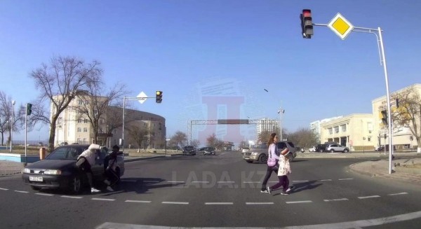 Сбил пешехода на «зебре» в Актау: Полиция составила протокол на водителя